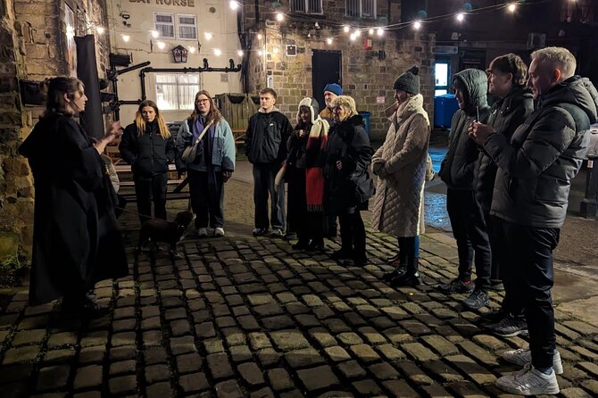 1 Hour Private Otley Ghost Tour - New Inn Court leads through a ginnel