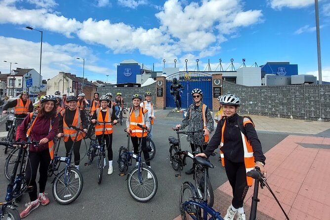 3 Hours Football Stadiums E-Bike Tour in United Kingdom - Starting at Kings Dock at 9:30