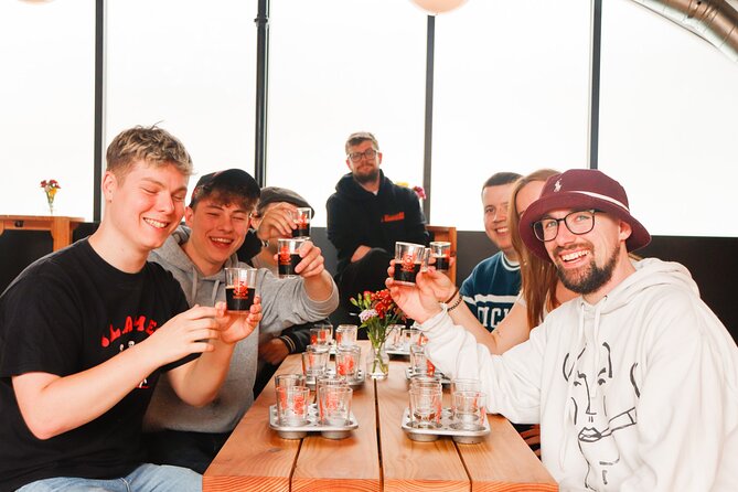 3 Locks Brewing Company Tour and Tasting Experience in Camden - The welcome beer sets the pace
