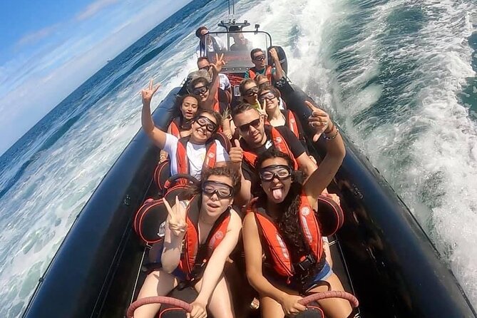 30-Minute Raptor RIB Ride Activity in Torquay - Meadfoot and London Bridge from the sea