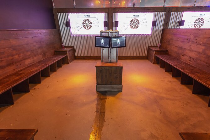 60-minute Augmented Reality Darts - Staff service and what it adds to the hour