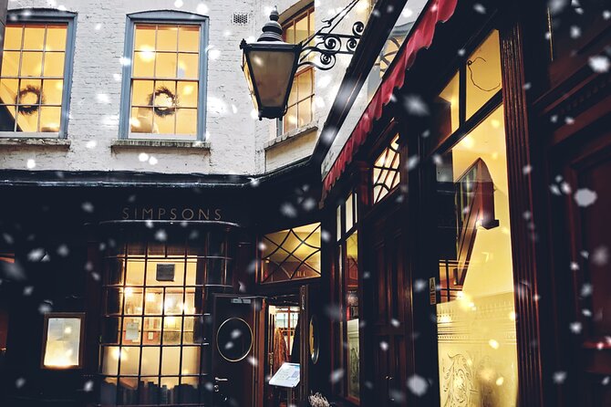 A Christmas Carol and Charles Dickens Old London Walking Tour - Starting at Temple and the Inns of Court