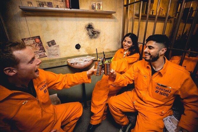Alcotraz Prison Cocktail Experience in Brighton - Four cocktails, not four ordinary bar pours