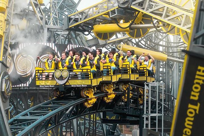 Alton Towers Resort 1 Day Admission Ticket - The big rides: from Nemesis to Wicker Man