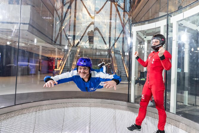 Basingstoke iFLY Indoor Skydiving Experience - 2 Flights & Certificate - Getting airborne at iFLY Basingstoke