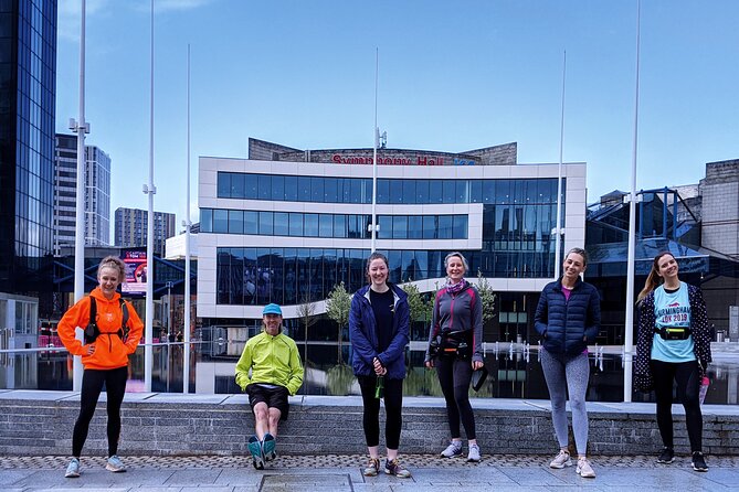 Best of Birmingham 12km Running Tour - Victoria Square connects grand buildings with local jokes