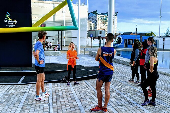 Best of Birmingham 12km Running Tour - Centenary Square puts modern Birmingham beside old civic pride