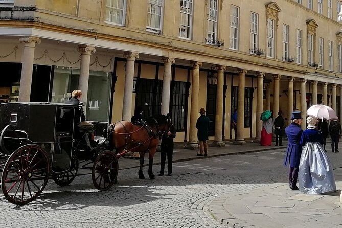 Bridgerton Film Locations - Bath - Private Walking Tour - The Cross Bath and Bath’s more scandalous side