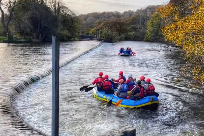 Brilliant White Water Rafting in the Lake District UK - The safety briefing and first paddle strokes
