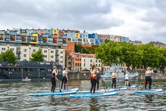 Bristol Paddleboarding Tour - Paddling through Bristol Floating Harbour