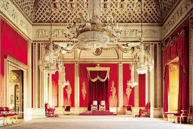 Buckingham Palace Entrance Ticket & British Royalty Guided Tour - Walking, stairs, and practical limits