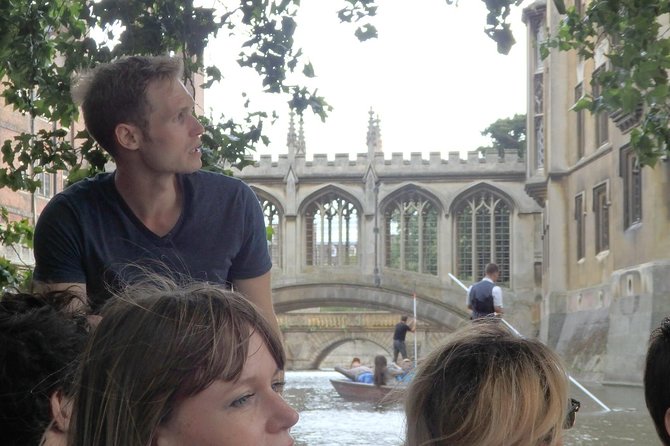 Cambridge University Colleges Guided Punting Tour - The bridge linked with Queen Victoria