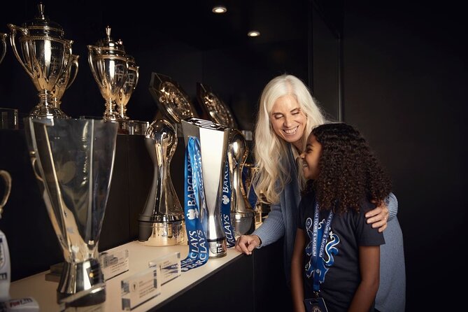 Chelsea FC Stadium Tours and Museum - Dressing Rooms, Tunnel, and Dug-Out Areas