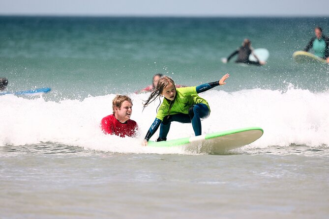 Children's School Holiday Surf Session (8-13 year olds) - Why Towan Beach works for a first surf lesson