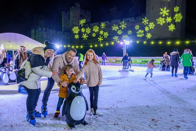 Christmas at Warwick Castle - Light Trail & Ice Skating Packages - Food, warmth, and practical comfort
