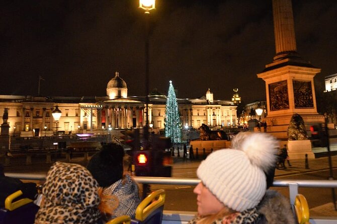 Christmas Lights Open-Top Bus Tour - Westminster’s historic buildings and government district