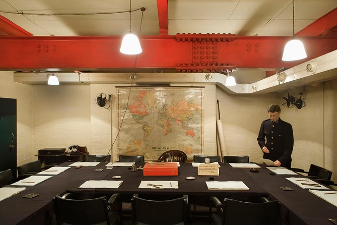 Churchill War Rooms "Behind The Glass" and Private Car Tour - Walking, access, and comfort underground