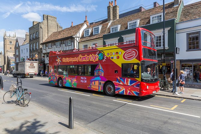 City Sightseeing Cambridge Hop-On Hop-Off Bus Tour - Queen’s Road and the college views