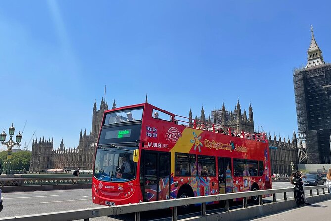 City Sightseeing London Hop-On Hop-Off Bus Tour & Bookable Extras - Red Route: London’s main sightseeing circuit
