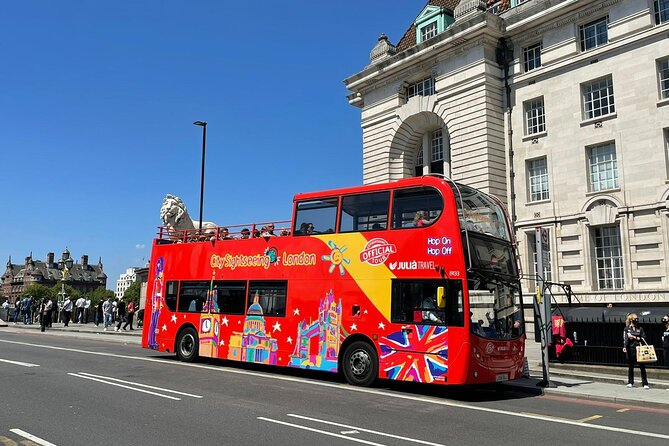 City Sightseeing London Hop-On Hop-Off Bus Tour & Bookable Extras - Blue Route: Harrods, museums, and Kensington
