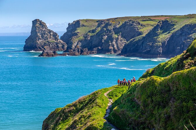 Coasteering Adventures in Bossiney Cove, Bude, and Cornwall - Natural arches, sea caves, and small beaches