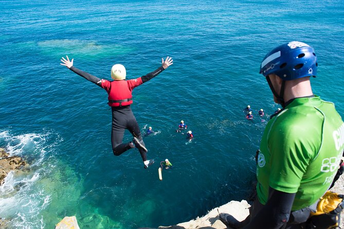 Coasteering Experience in Newquay - Starting at Towan Beach and heading off route