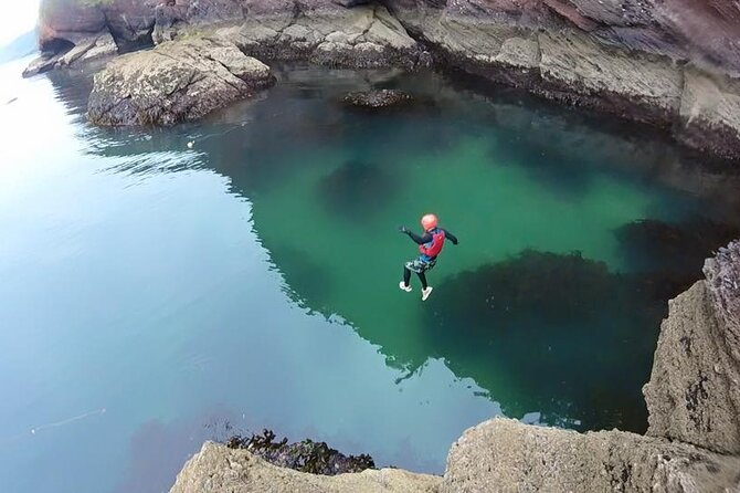 Coasteering Geopark Adventure In Torquay - Bouldering, climbing, and sea caves