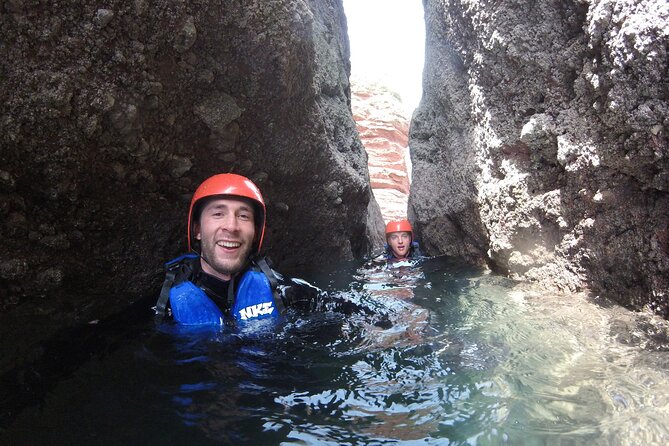 Coasteering Geopark Adventure In Torquay - From Maidencombe Beach to the first rocks