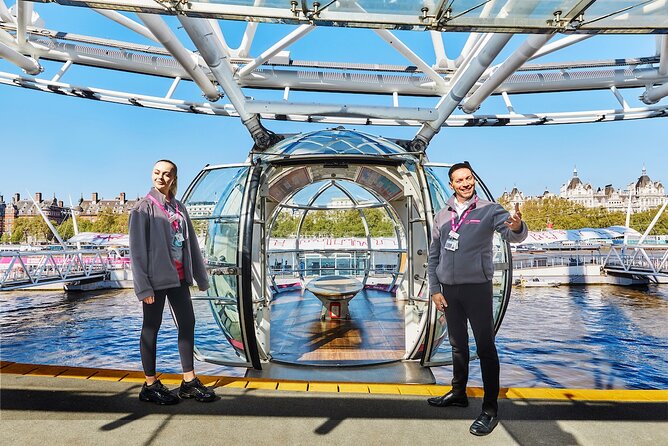 Combo Ticket: London Eye & Madame Tussauds - Riding the London Eye at 135 metres