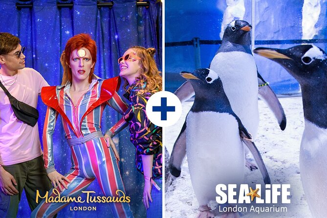 Combo Ticket: Madame Tussauds & SEA LIFE London Aquarium - Transport and who will enjoy this most