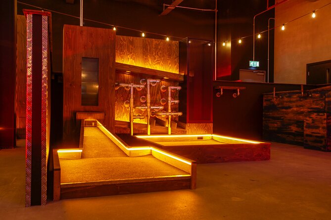 Crazier Golf in Eastbourne - The Nine Holes: Loops, Catapults, and Conveyors