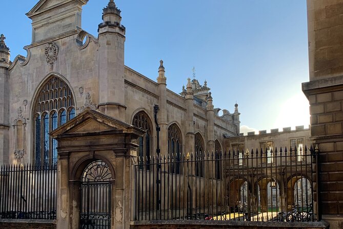 Creepy Cambridge - Cambridge's Most Entertaining Ghost Walk - Clare College and the original skeleton in the cupboard