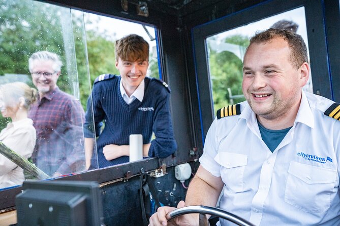Daytime Sightseeing Boat Cruise in York - Open deck, indoor seats, and onboard comfort
