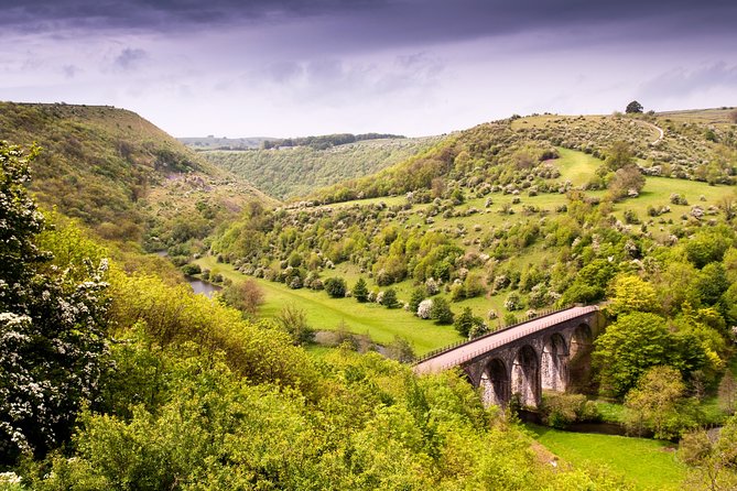 Derbyshire & the Peak District from Manchester - Monsal Head and the old railway viaduct