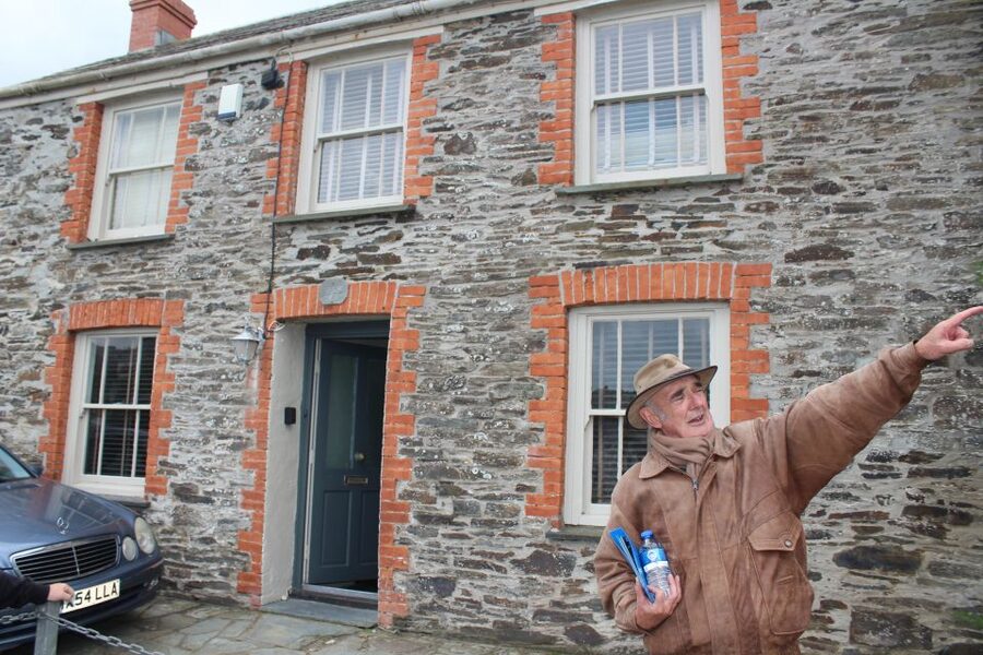 Doc Martin Tour - Louisa’s school, Mrs Tishell’s pharmacy, and village storefronts