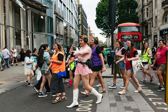 Drag Queen Disco Diva Tour - Silent Disco Walking Tour - Soho and Fitzrovia with a musical soundtrack
