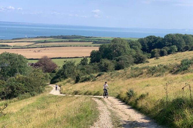 E-bike excursion exploring the Purbecks - Old Harry Rocks and the coastal views