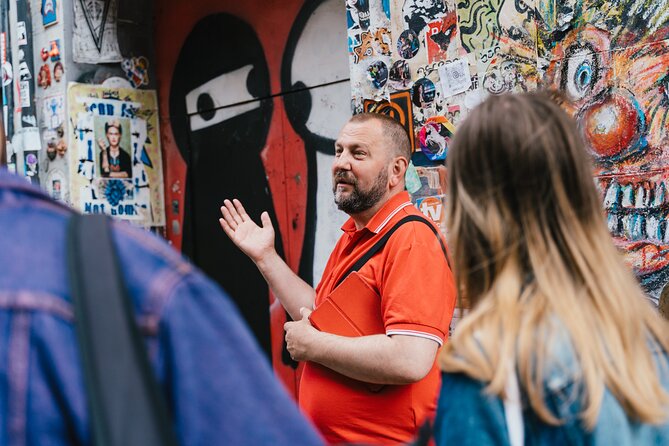 East End London Instagrammable Street Art and Graffiti Tour - Princelet Street and the meaning behind Stik’s figures