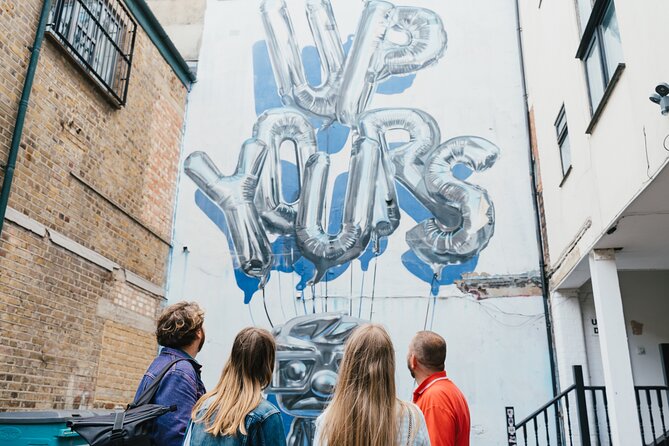 East End London Instagrammable Street Art and Graffiti Tour - Hanbury Street’s giant bird and upside-down man
