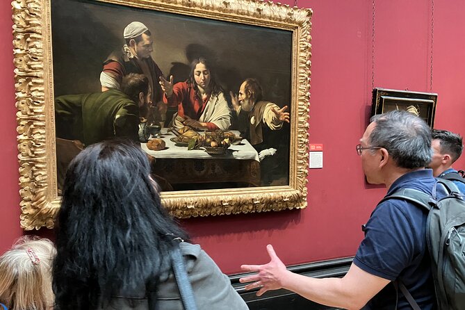 Explore Bible Art at the National Gallery of London - Meeting David at Trafalgar Square