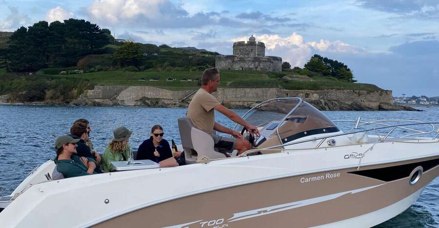 Falmouth Bay, Cornwall: Private Skippered Speed Boat Trip - Falmouth’s port and the open waters of the bay