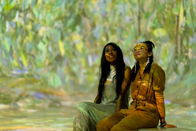 Frameless - Immersive Art Experience in London - Colour in Motion lets you affect the artwork