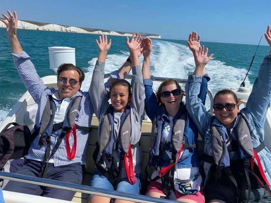 From Brighton: Seven Sisters Boat Tour - The music-filled ride back to Newhaven