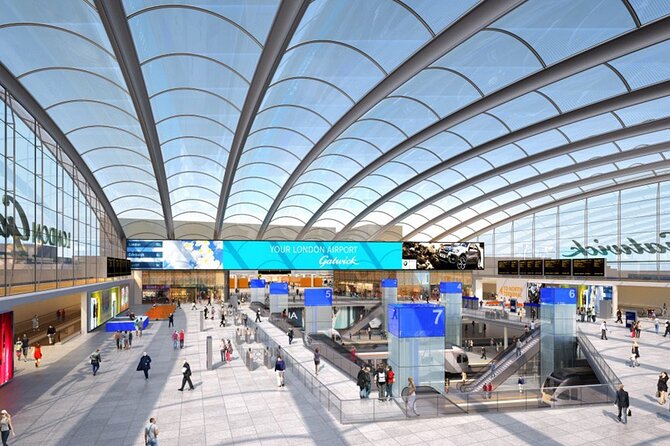 Gatwick Airport Taxi - Private Transfer to/from London - What happens after you land at Gatwick