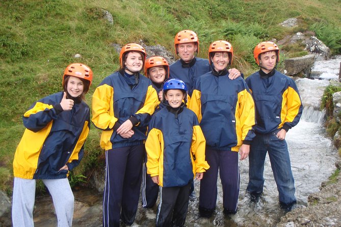 Ghyll Scrambling Water Adventure in the Lake District - Sliding and jumping through the gorge