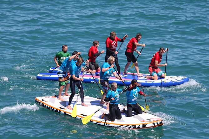 Giant Stand Up Paddle Boarding Experience in Newquay - Why a giant SUP works so well in Newquay