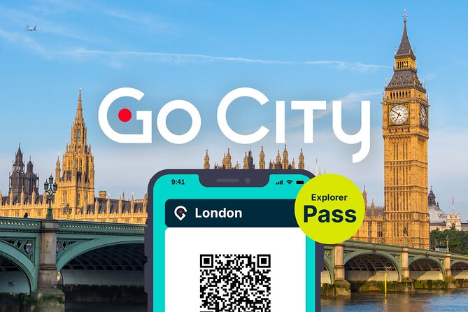 Go City London Explorer Pass: 2-7 Things To do including Shard - The best four-stop classic London plan