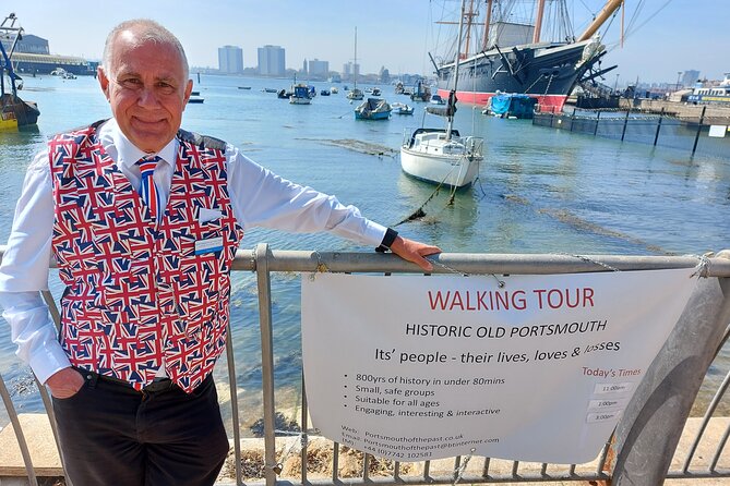 Guided Walking Tour of Portsmouth - Start at The Hard, where Portsmouth’s naval story begins