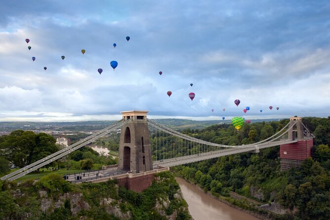 Guided Walking Tour Suspension Bridge Clifton Splendour & City. - Clifton Wood viewpoint for Brunel’s SS Great Britain