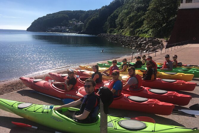 Guided Wildlife and Sea Cave Kayak Safari in English Riviera - Paddling into Devon’s sea caves